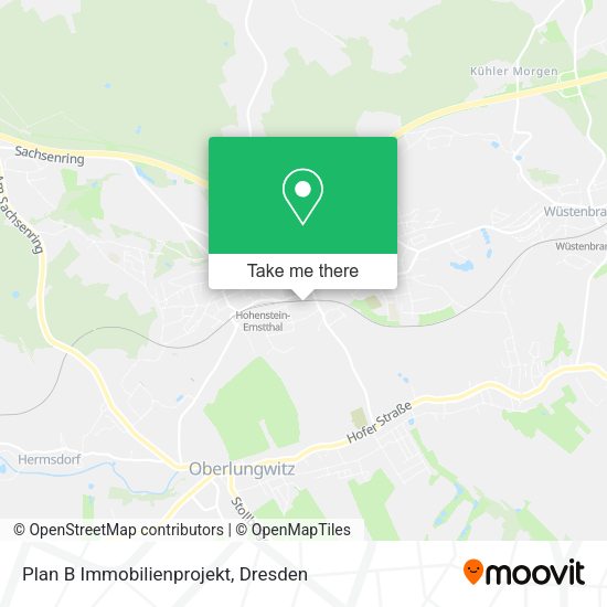 Карта Plan B Immobilienprojekt