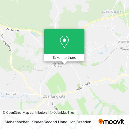 Карта Siebensachen, Kinder Second Hand Hot