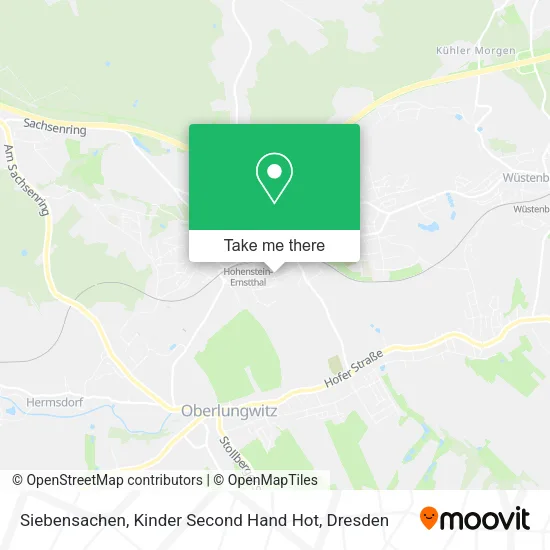 Карта Siebensachen, Kinder Second Hand Hot