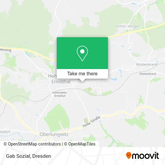 Карта Gab Sozial