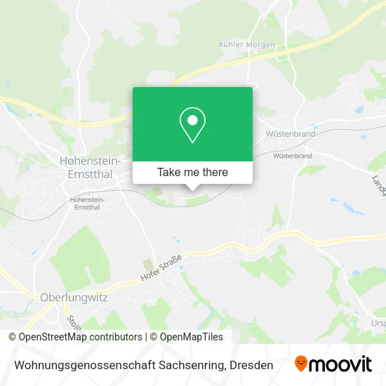 Карта Wohnungsgenossenschaft Sachsenring