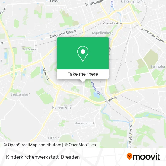 Карта Kinderkirchenwerkstatt