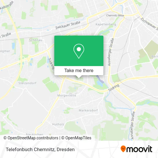 Карта Telefonbuch Chemnitz