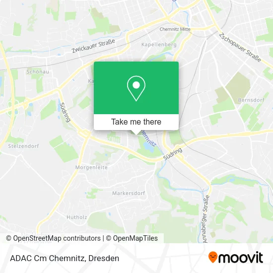 Карта ADAC Cm Chemnitz