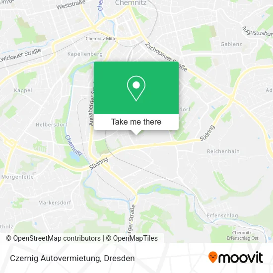 Карта Czernig Autovermietung