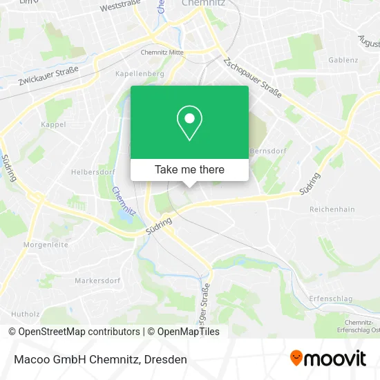 Карта Macoo GmbH Chemnitz