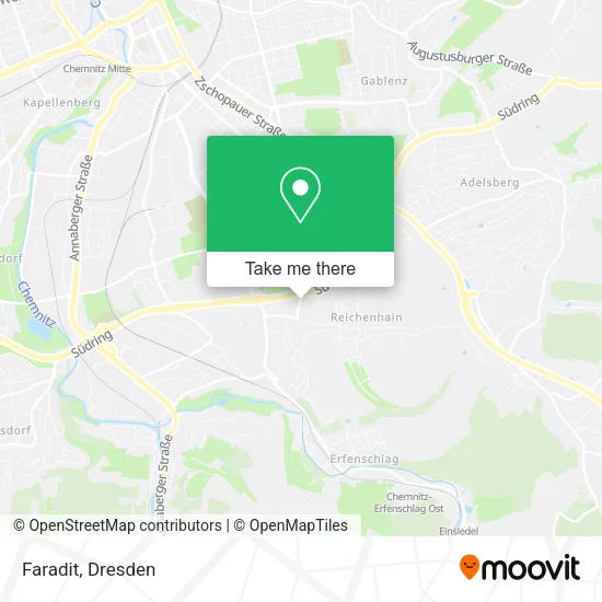 Faradit map