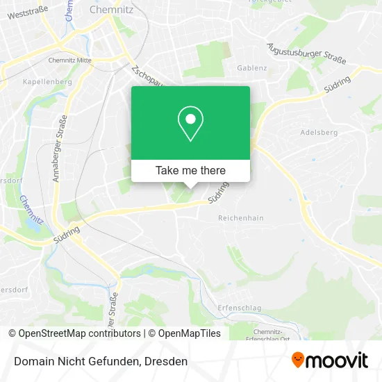 Карта Domain Nicht Gefunden