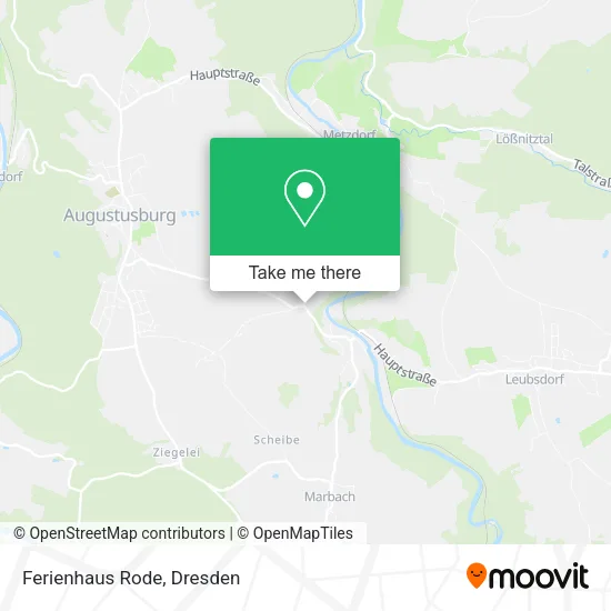 Карта Ferienhaus Rode