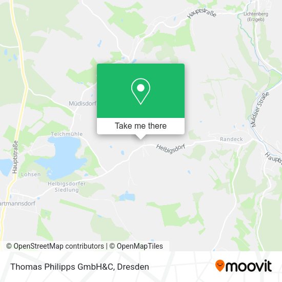 Карта Thomas Philipps GmbH&C