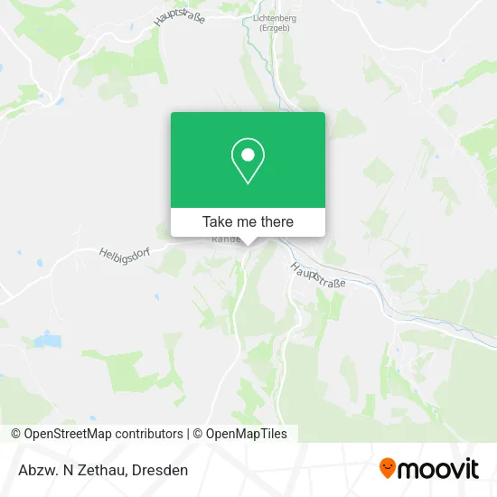 Abzw. N Zethau map