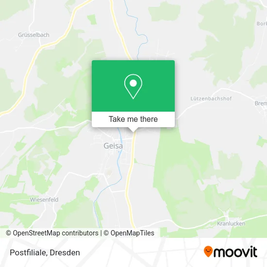 Карта Postfiliale