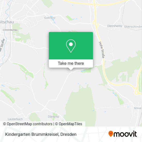 Карта Kindergarten Brummkreisel