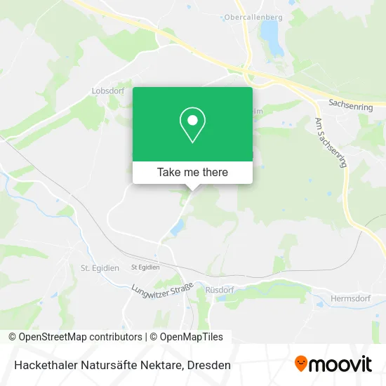 Карта Hackethaler Natursäfte Nektare