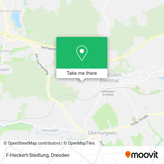 Карта F-Heckert-Siedlung