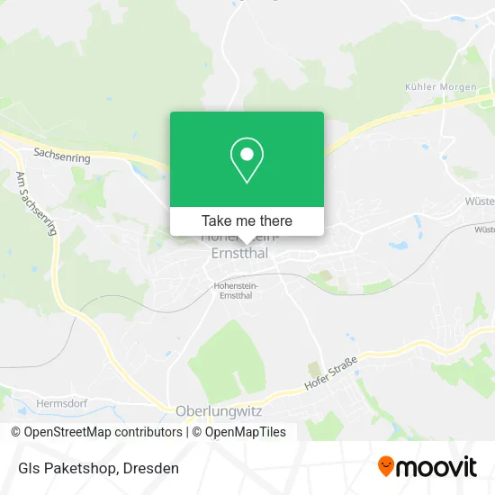 Карта Gls Paketshop