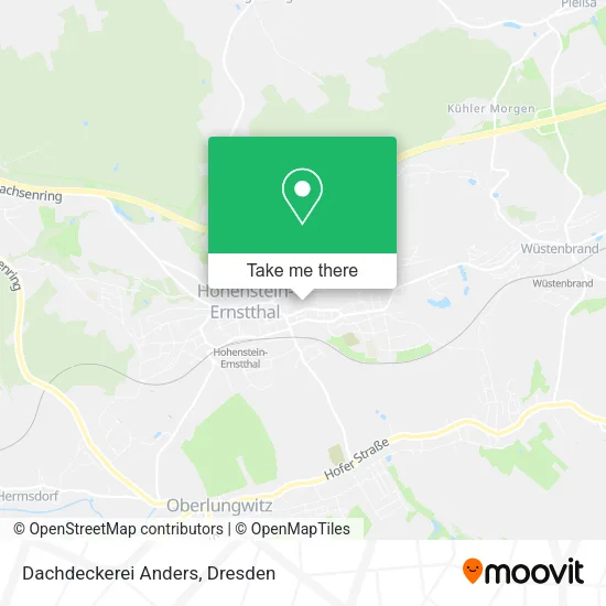 Карта Dachdeckerei Anders