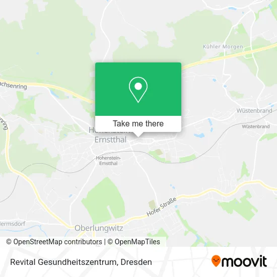 Карта Revital Gesundheitszentrum