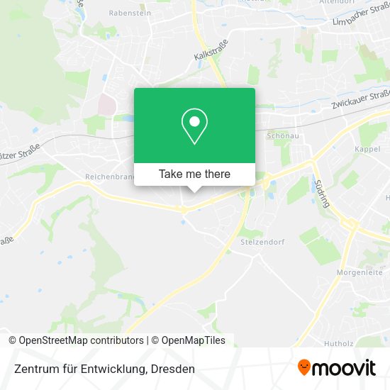 Карта Zentrum für Entwicklung