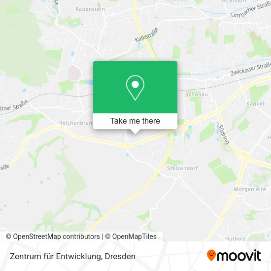 Карта Zentrum für Entwicklung