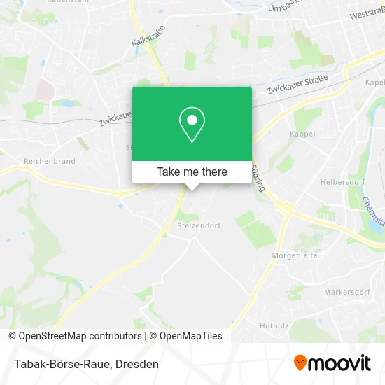 Карта Tabak-Börse-Raue