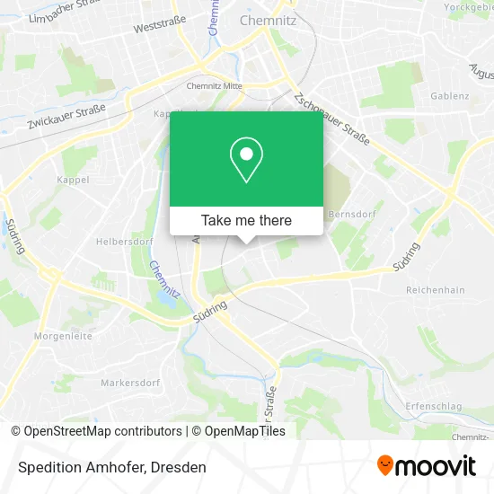 Карта Spedition Amhofer