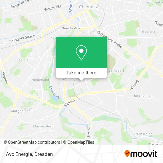 Карта Avc Energie