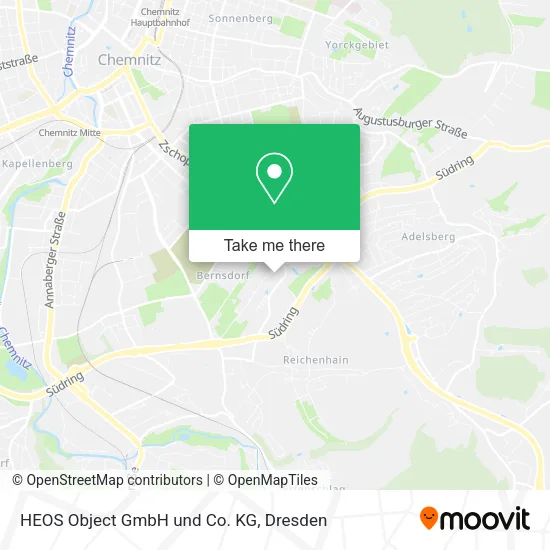 Карта HEOS Object GmbH und Co. KG