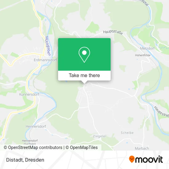 Карта Distadt