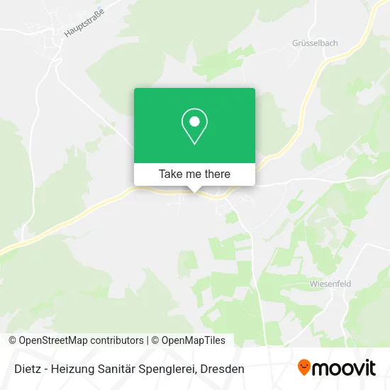 Карта Dietz - Heizung Sanitär Spenglerei
