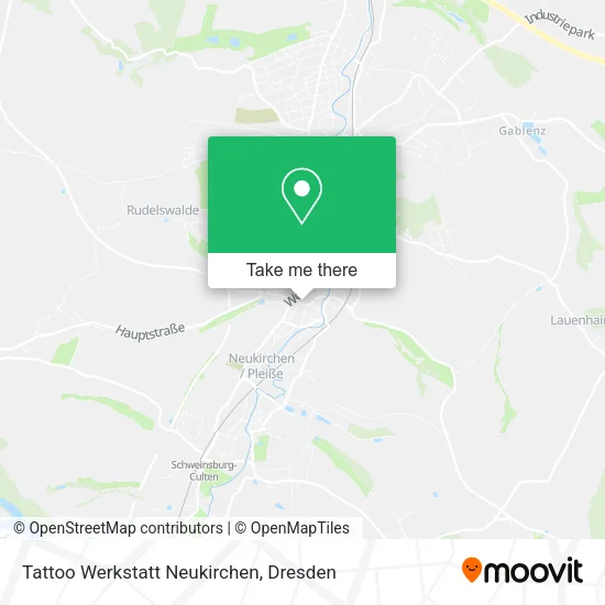 Карта Tattoo Werkstatt Neukirchen
