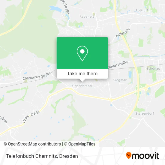 Карта Telefonbuch Chemnitz