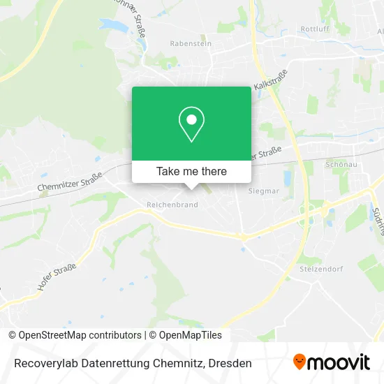 Карта Recoverylab Datenrettung Chemnitz