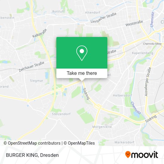 Карта BURGER KING