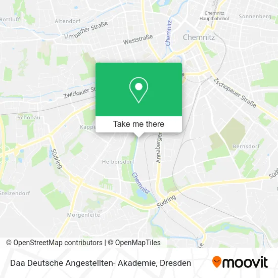 Карта Daa Deutsche Angestellten- Akademie