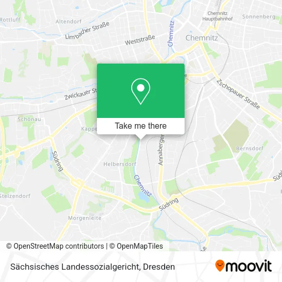 Sächsisches Landessozialgericht map