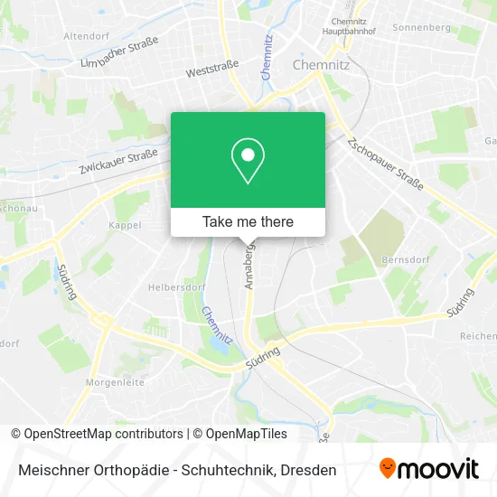 Карта Meischner Orthopädie - Schuhtechnik