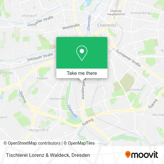 Карта Tischlerei Lorenz & Waldeck