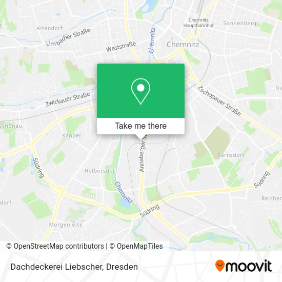 Карта Dachdeckerei Liebscher