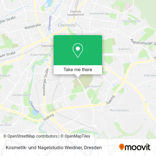 Карта Kosmetik- und Nagelstudio Weidner