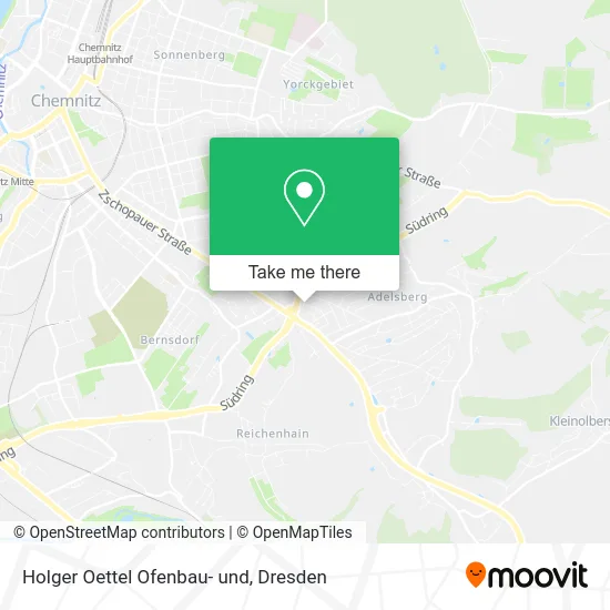 Карта Holger Oettel Ofenbau- und