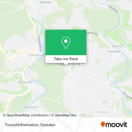 Карта Touristinformation