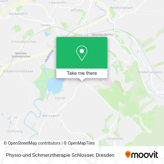 Карта Physio-und Schmerztherapie Schlosser