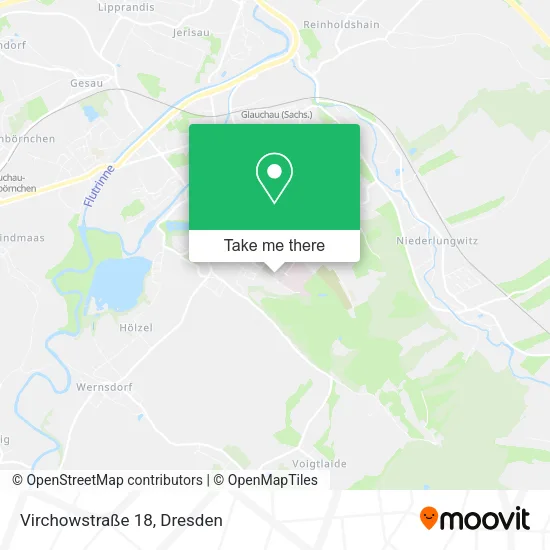 Карта Virchowstraße 18