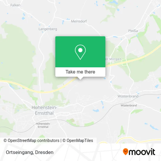 Карта Ortseingang
