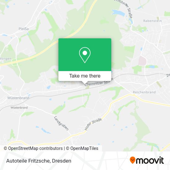 Карта Autoteile Fritzsche