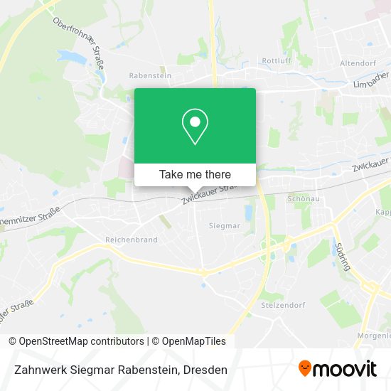 Карта Zahnwerk Siegmar Rabenstein