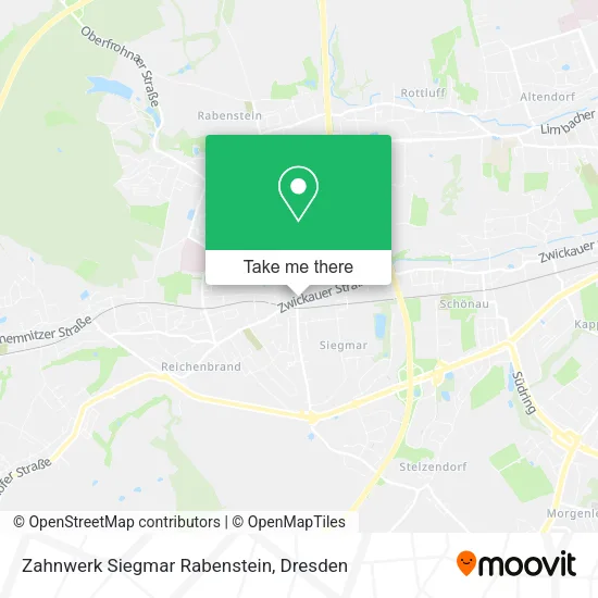 Карта Zahnwerk Siegmar Rabenstein