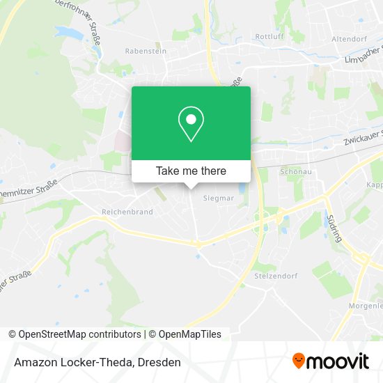 Карта Amazon Locker-Theda
