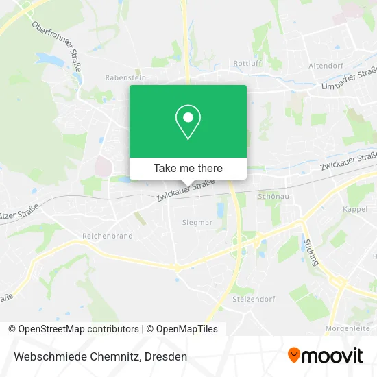 Карта Webschmiede Chemnitz